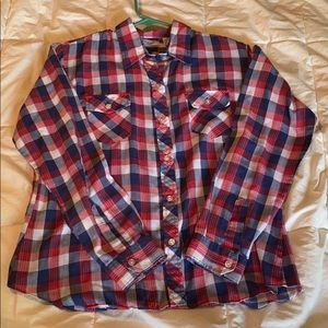 Any Barr size 38 vintage flannel cotton poly blend